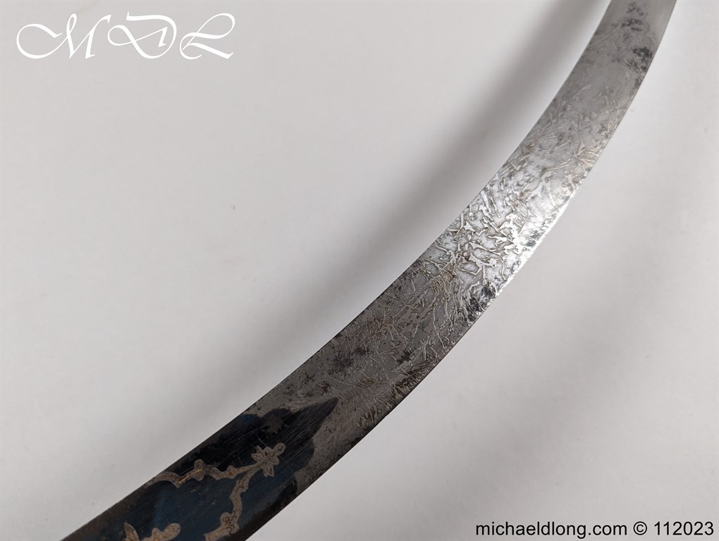 Georgian British Officers Blue and Gilt Sword - Image 21