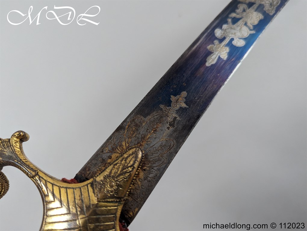 Georgian British Officers Blue and Gilt Sword - Image 18