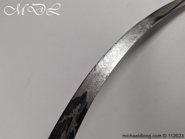 Georgian British Officers Blue and Gilt Sword - Image 15