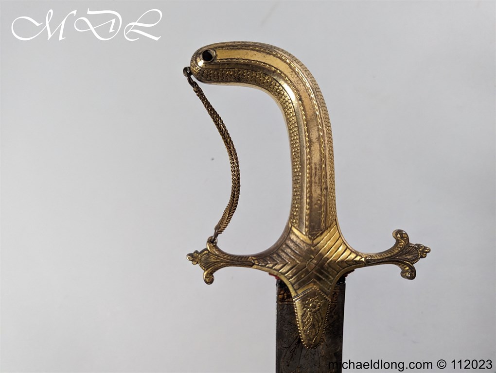 Georgian British Officers Blue and Gilt Sword - Image 14