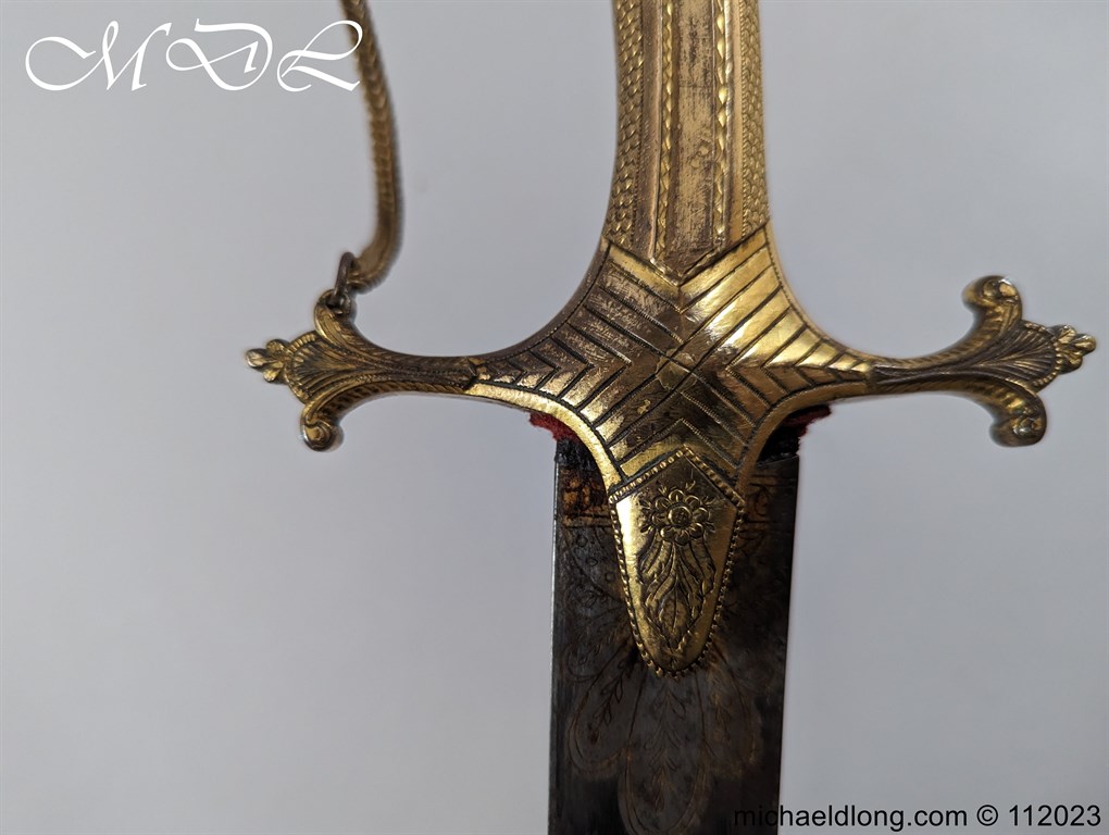 Georgian British Officers Blue and Gilt Sword - Image 13