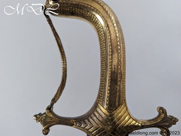 Georgian British Officers Blue and Gilt Sword - Image 12