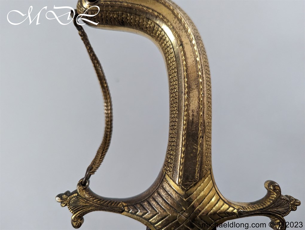 Georgian British Officers Blue and Gilt Sword - Image 12