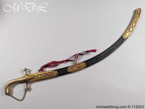 Georgian British Officers Blue and Gilt Sword