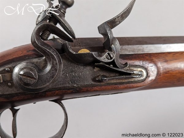 Flintlock Duelling Pistol By Wogdon London Circa 1780 - Image 6