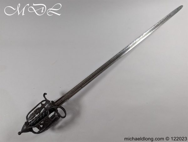 Georgian Scottish Basket Hilted Sword