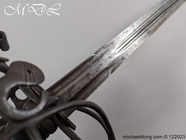 Georgian Scottish Basket Hilted Sword - Image 21