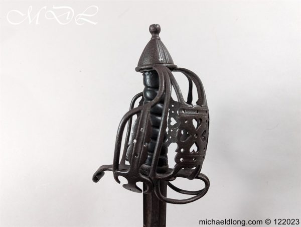 Georgian Scottish Basket Hilted Sword - Image 16