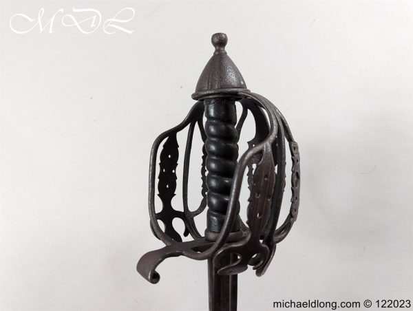 Georgian Scottish Basket Hilted Sword - Image 15