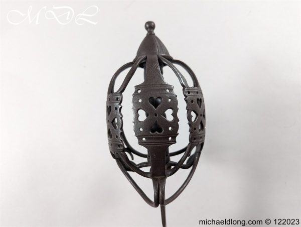 Georgian Scottish Basket Hilted Sword - Image 13