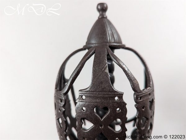 Georgian Scottish Basket Hilted Sword - Image 12