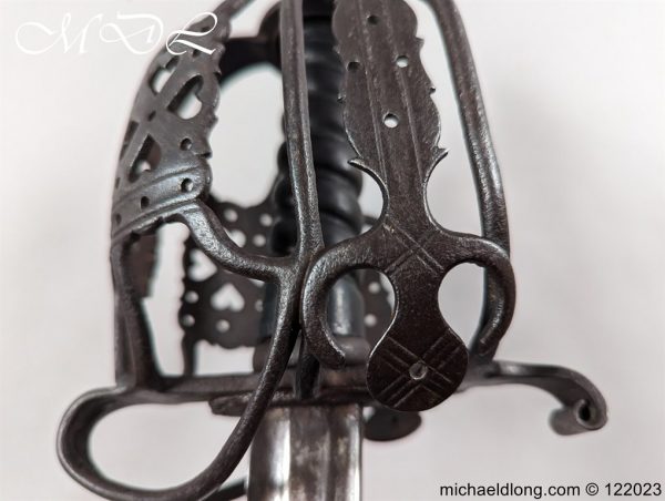Georgian Scottish Basket Hilted Sword - Image 10