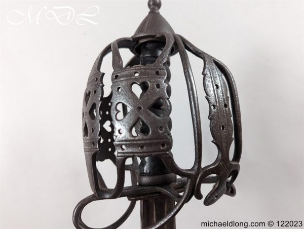 Georgian Scottish Basket Hilted Sword - Image 9