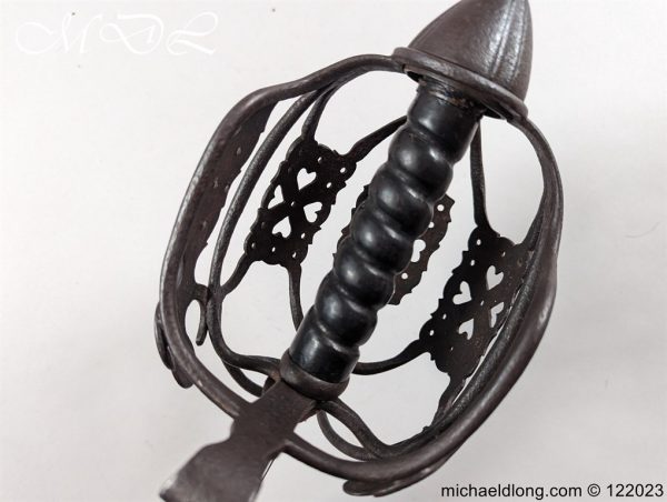 Georgian Scottish Basket Hilted Sword - Image 8