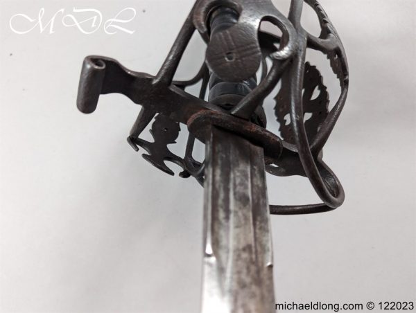 Georgian Scottish Basket Hilted Sword - Image 6