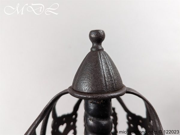 Georgian Scottish Basket Hilted Sword - Image 5