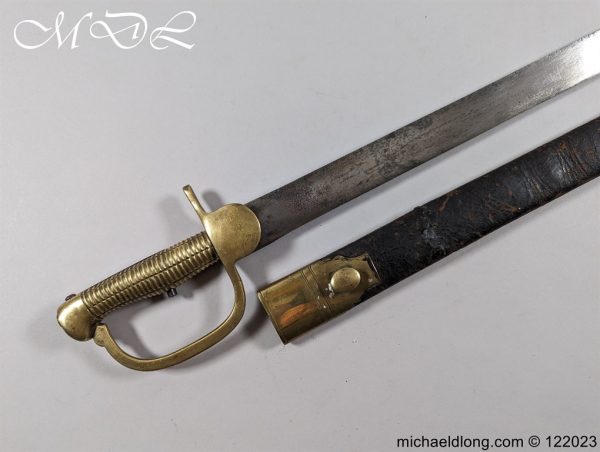 Baker Rifle Sword Bayonet and Scabbard - Image 27