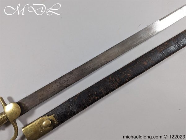 Baker Rifle Sword Bayonet and Scabbard - Image 26