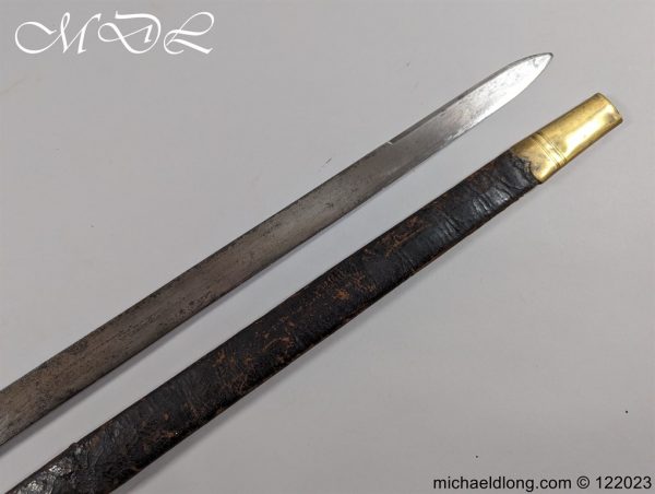 Baker Rifle Sword Bayonet and Scabbard - Image 25