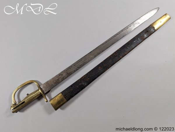 Baker Rifle Sword Bayonet and Scabbard - Image 24