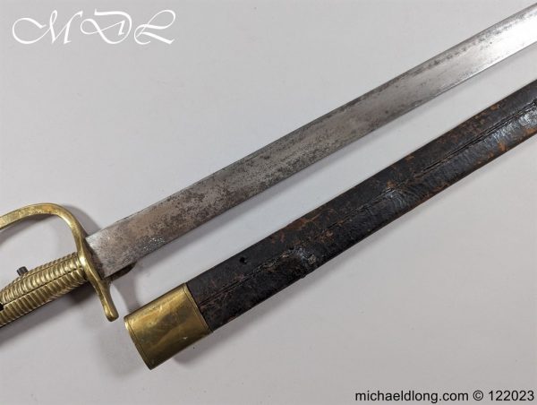 Baker Rifle Sword Bayonet and Scabbard - Image 22