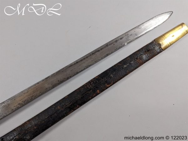 Baker Rifle Sword Bayonet and Scabbard - Image 21
