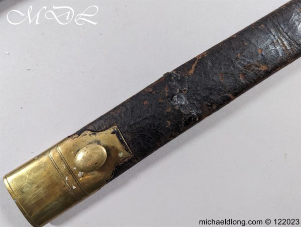 Baker Rifle Sword Bayonet and Scabbard - Image 17