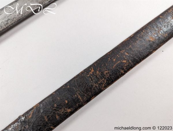 Baker Rifle Sword Bayonet and Scabbard - Image 16