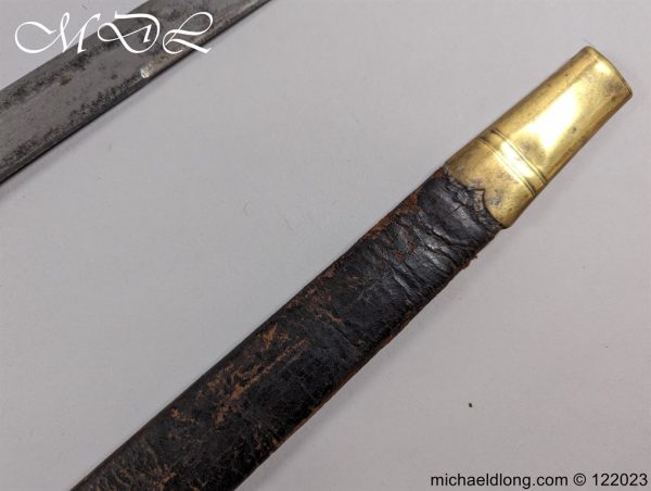Baker Rifle Sword Bayonet and Scabbard - Image 15