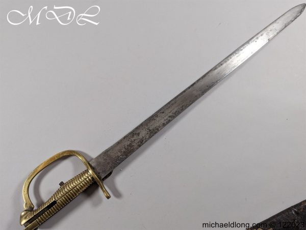 Baker Rifle Sword Bayonet and Scabbard - Image 12
