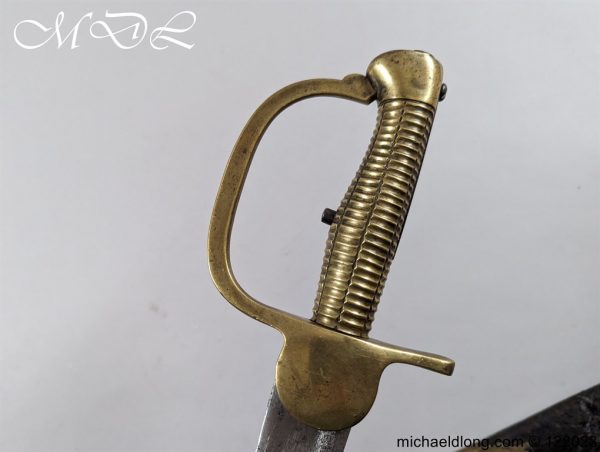 Baker Rifle Sword Bayonet and Scabbard - Image 9
