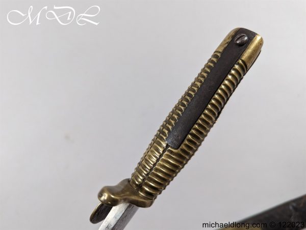 Baker Rifle Sword Bayonet and Scabbard - Image 6