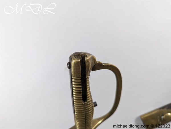 Baker Rifle Sword Bayonet and Scabbard - Image 5