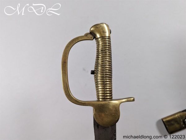 Baker Rifle Sword Bayonet and Scabbard - Image 4