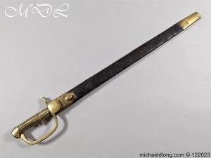 Baker Rifle Sword Bayonet and Scabbard