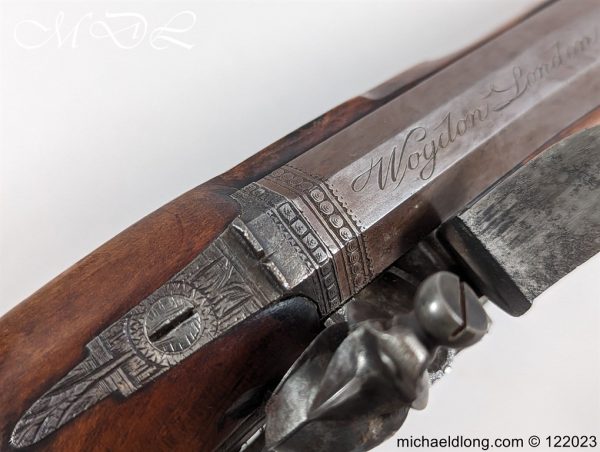 Flintlock Duelling Pistol By Wogdon London Circa 1780 - Image 13