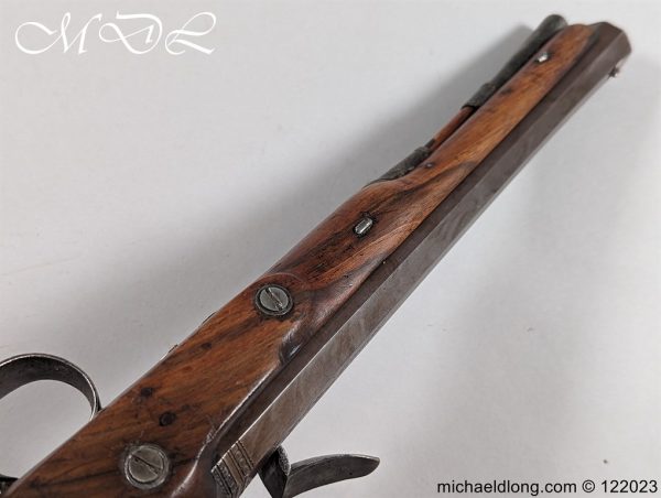 Flintlock Duelling Pistol By Wogdon London Circa 1780 - Image 9