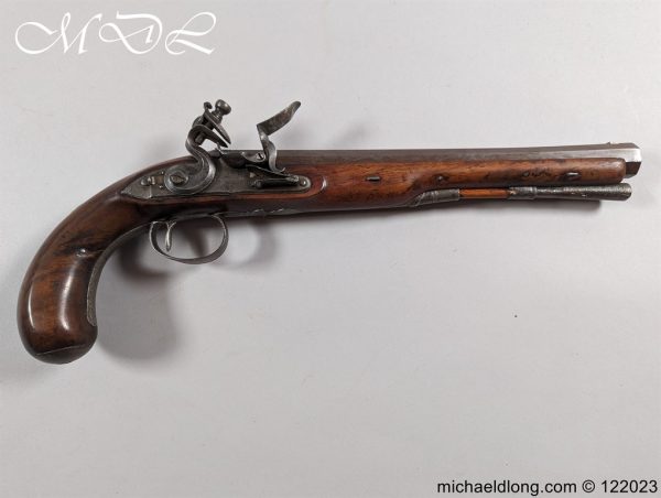 Flintlock Duelling Pistol By Wogdon London Circa 1780 - Image 8