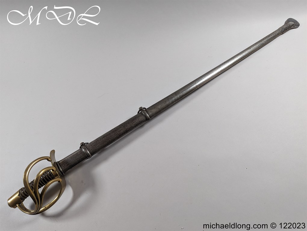 British 1796 Heavy Cavalry Troopers Sword by Dawes - Image 31