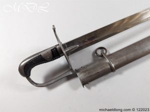 British 1796 Heavy Cavalry Troopers Sword by Dawes