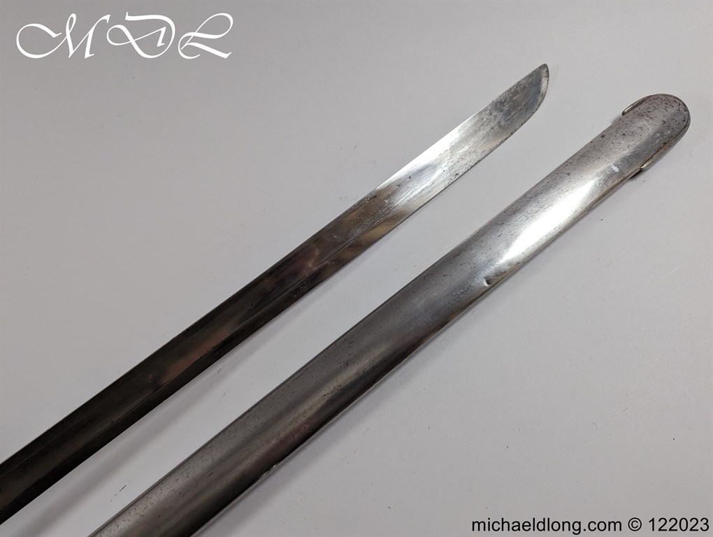 British 1796 Heavy Cavalry Troopers Sword by Dawes - Image 5