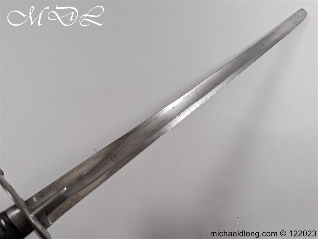 British 1796 Heavy Cavalry Troopers Sword by Dawes - Image 12