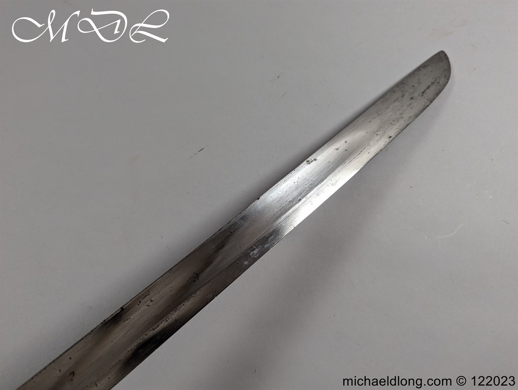 British 1796 Heavy Cavalry Troopers Sword by Dawes - Image 25