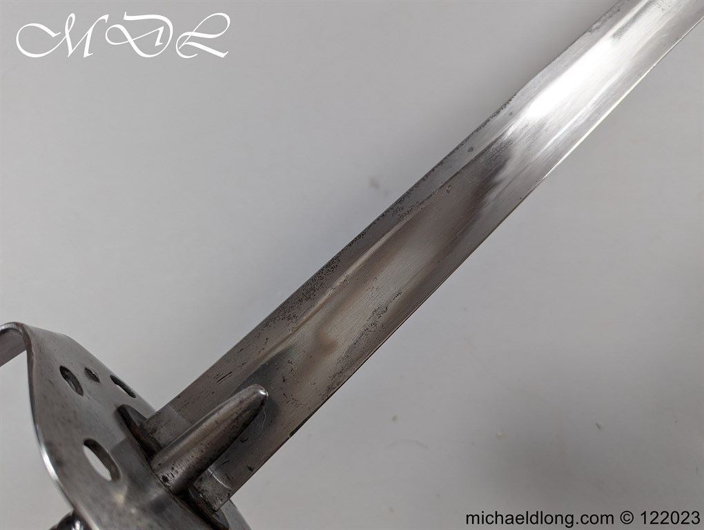 British 1796 Heavy Cavalry Troopers Sword by Dawes - Image 23