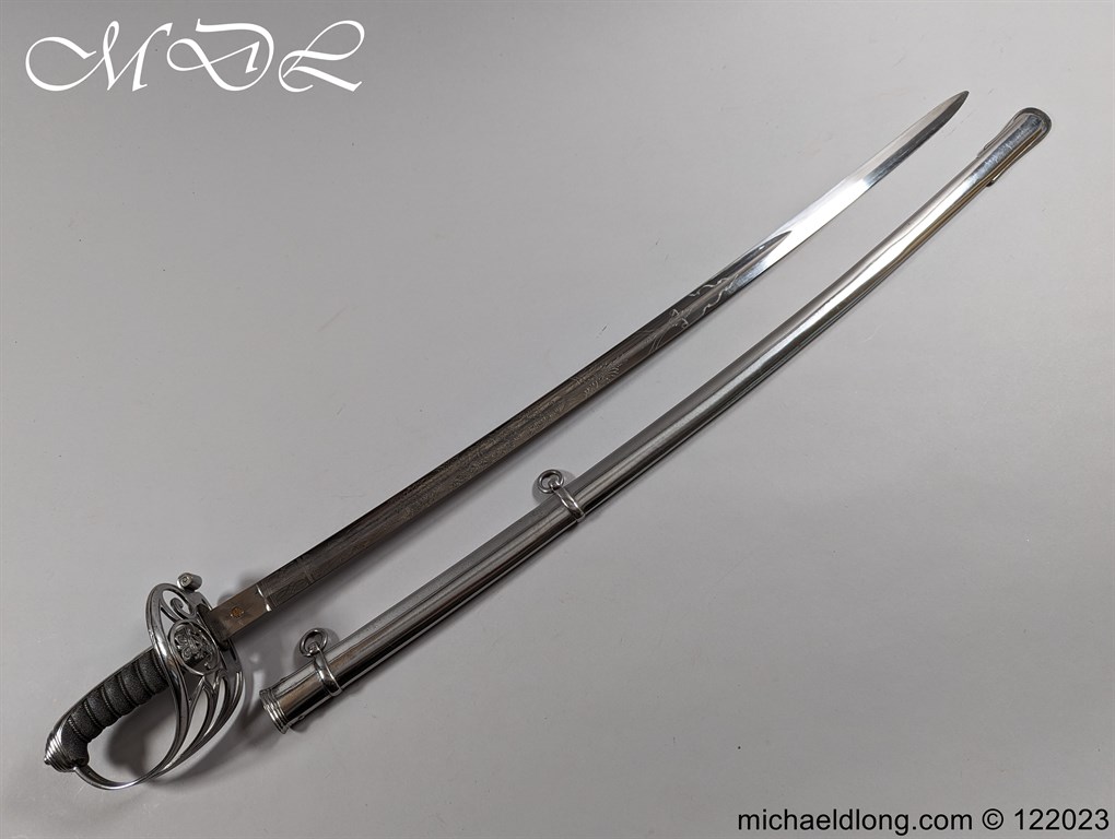 Lanarkshire 50th Rifle Volunteer Presentation Sword