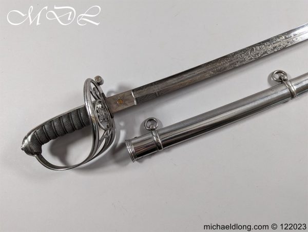 Lanarkshire 50th Rifle Volunteer Presentation Sword - Image 2