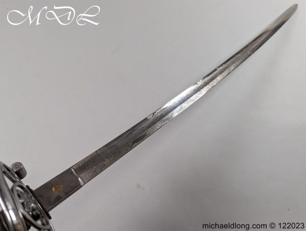 Lanarkshire 50th Rifle Volunteer Presentation Sword - Image 22