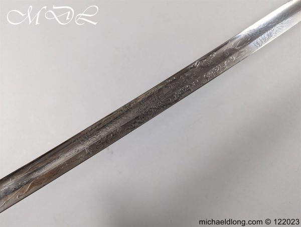 Lanarkshire 50th Rifle Volunteer Presentation Sword - Image 20