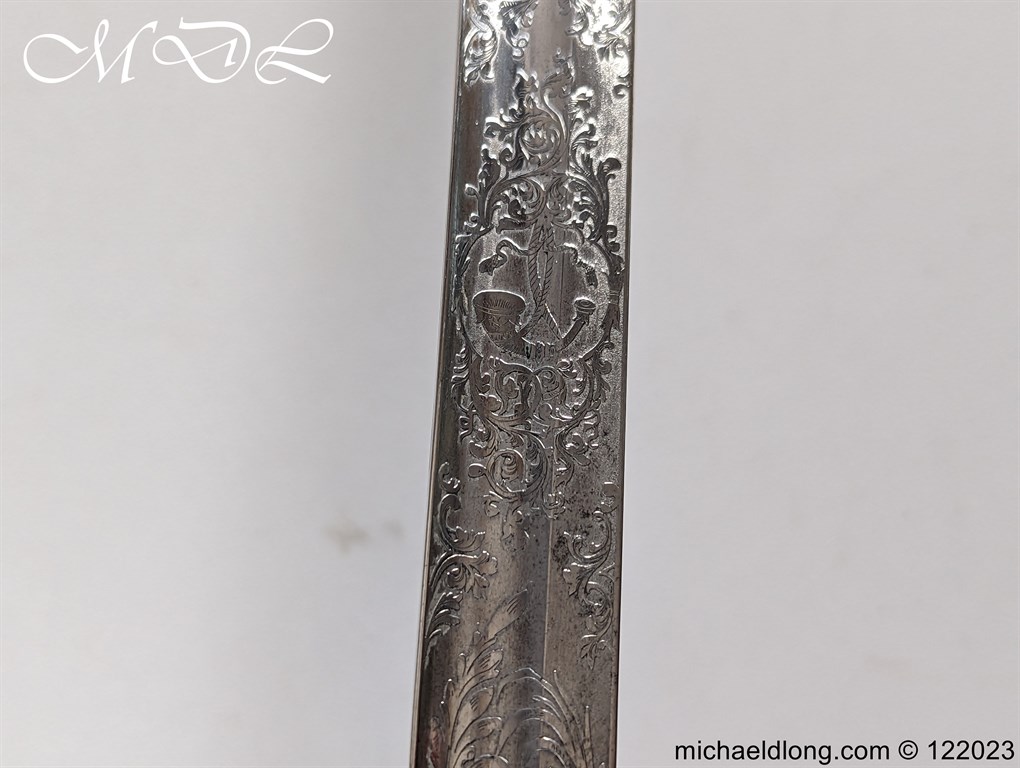 Lanarkshire 50th Rifle Volunteer Presentation Sword - Image 19