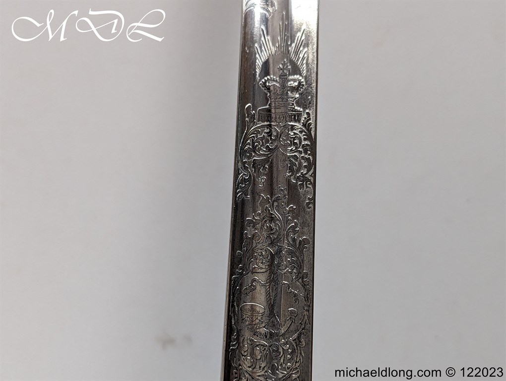Lanarkshire 50th Rifle Volunteer Presentation Sword - Image 18